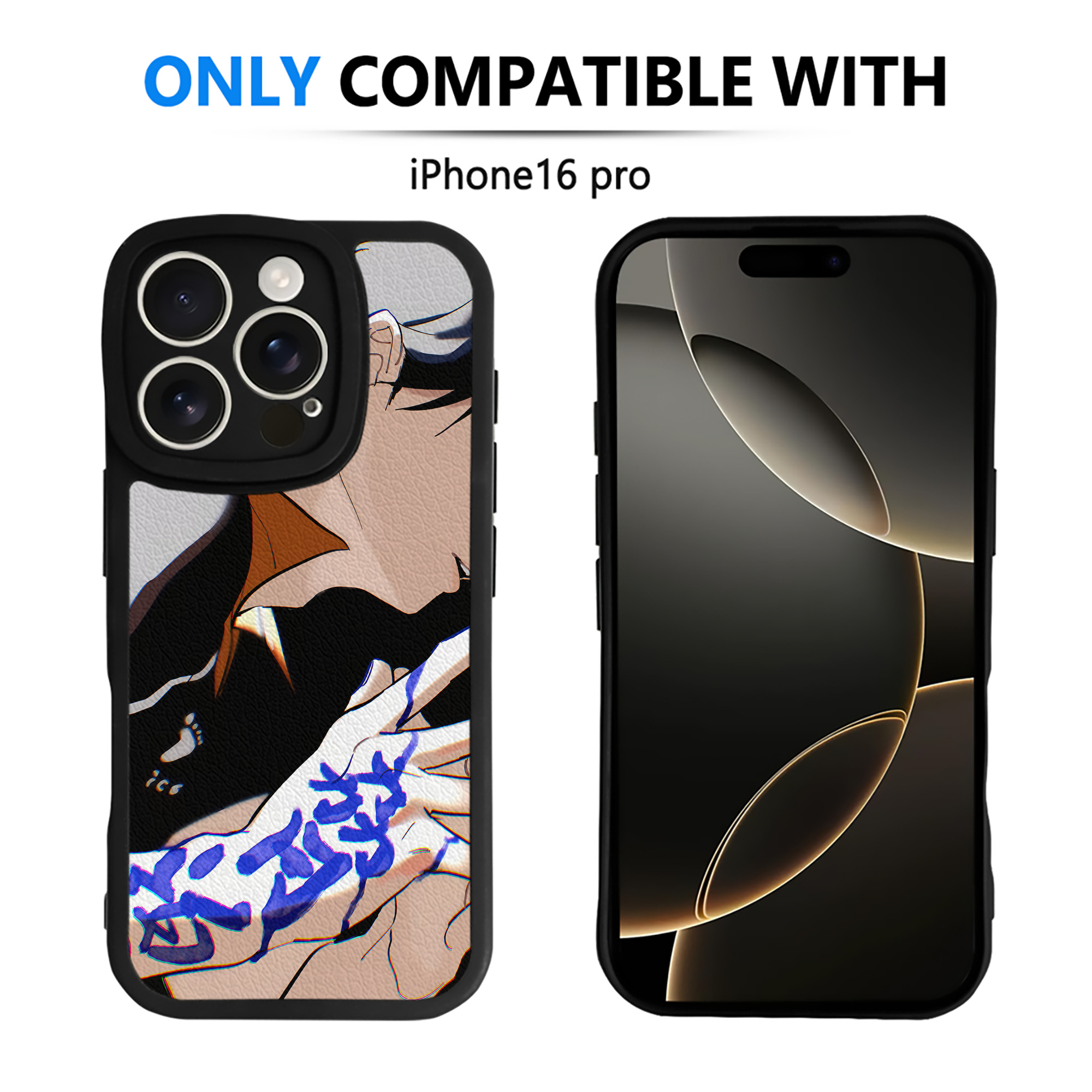 （画像用） ハイキュー!! Haikyu!! 【iPhone 16シリーズ対応】シリコンスマホケース（レザー調） 材質：シリコン
